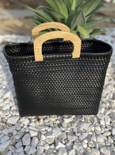 Load image into Gallery viewer, Black Madera Tote