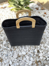Load image into Gallery viewer, Black Madera Tote