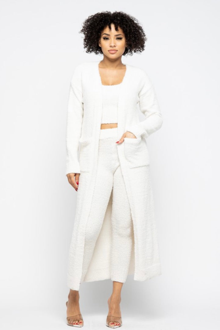 3 piece online teddy lounge set