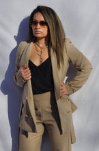 Load image into Gallery viewer, Double Breasted Blazer - Taupe
