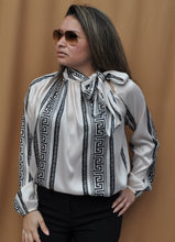 Load image into Gallery viewer, Neck Tie Blouse

