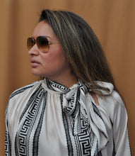 Load image into Gallery viewer, Neck Tie Blouse
