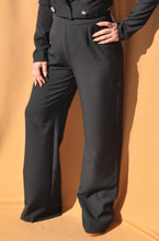 Load image into Gallery viewer, Wide Leg Trousers - Black
