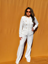 Load image into Gallery viewer, Wide Leg Trousers - White
