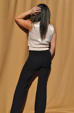Load image into Gallery viewer, High Waist Wide-Leg Pants in Black
