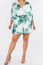 Load image into Gallery viewer, Ivory Tropical Romper
