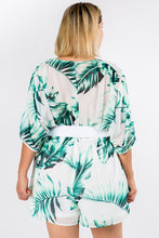 Load image into Gallery viewer, Ivory Tropical Romper
