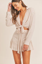 Load image into Gallery viewer, Beige Skirt Set
