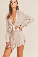 Load image into Gallery viewer, Beige Skirt Set
