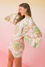 Load image into Gallery viewer, Peacock Woven Mini Dress
