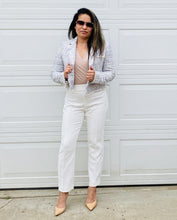 Load image into Gallery viewer, Cropped Tweed Blazer
