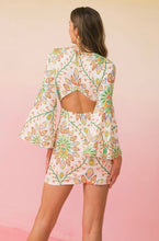 Load image into Gallery viewer, Peacock Woven Mini Dress
