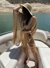 Load image into Gallery viewer, Gold Filigree Kaftan
