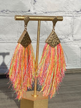 Load image into Gallery viewer, Gold Tassel Earrings
