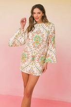 Load image into Gallery viewer, Peacock Woven Mini Dress
