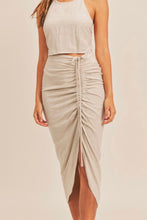 Load image into Gallery viewer, Linen Skirt Set
