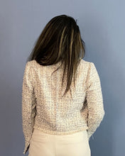 Load image into Gallery viewer, Cropped Tweed Blazer
