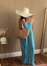 Load image into Gallery viewer, Jade Striped Maxi
