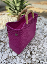 Load image into Gallery viewer, Fuscia Madera Tote
