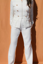 Load image into Gallery viewer, Double Breasted Blazer - White
