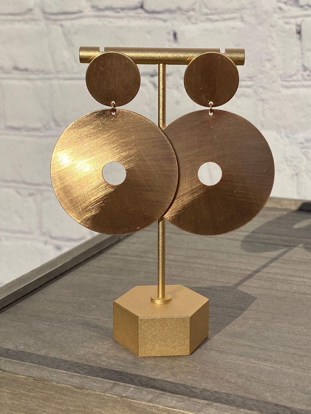 Disc Earrings