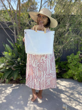 Load image into Gallery viewer, White Madera Tote
