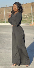 Load image into Gallery viewer, Two-Piece Knit Pant Set in Black
