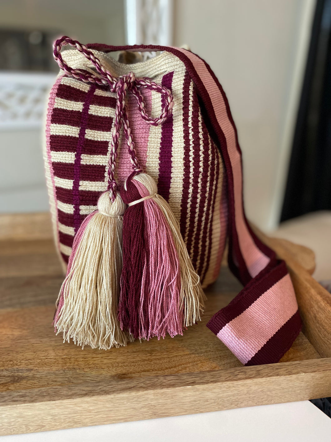 Wayuu Mochila Bag | Rosé