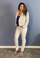 Load image into Gallery viewer, Cropped Tweed Blazer
