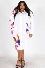 Load image into Gallery viewer, Painted Oversized Shirt Dress
