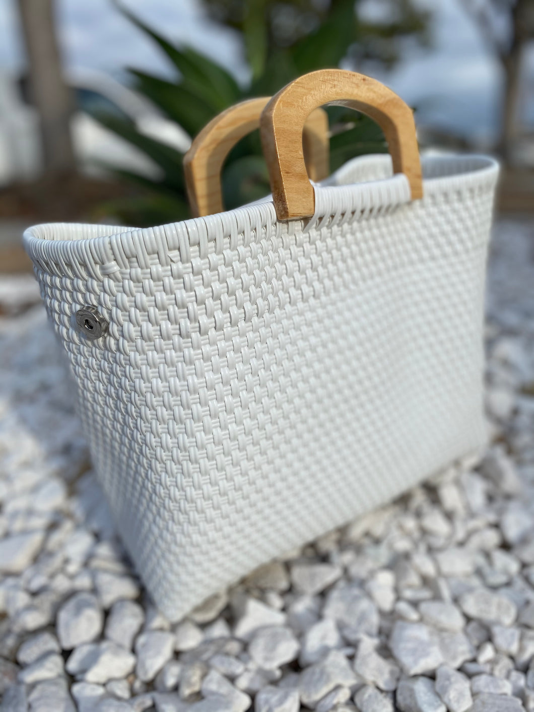 White Madera Tote