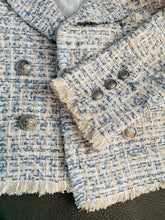 Load image into Gallery viewer, Cropped Tweed Blazer

